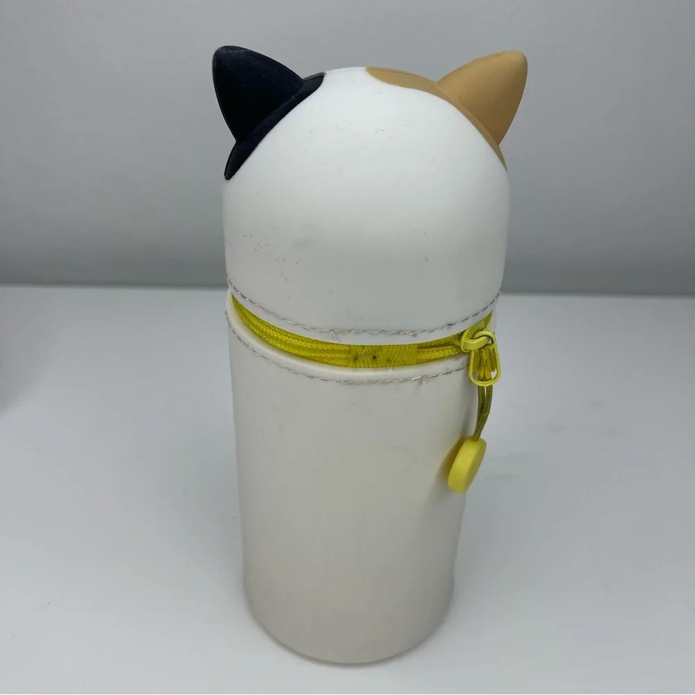 Punilabo Calico Cat Stand Up Silicone Pen & Pencil Case 8